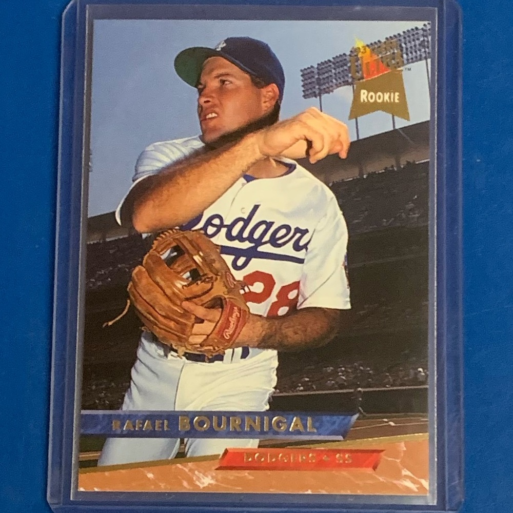 Rafael Bournigal #50 [Rookie] 1993 Fleer Ultra Baseball Trading Card